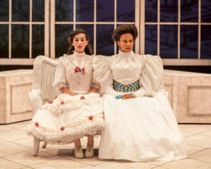 Marisa Matthews & Carolyn Ratteray in The Importance of Being Earnest. Photo by Craig Schwartz.