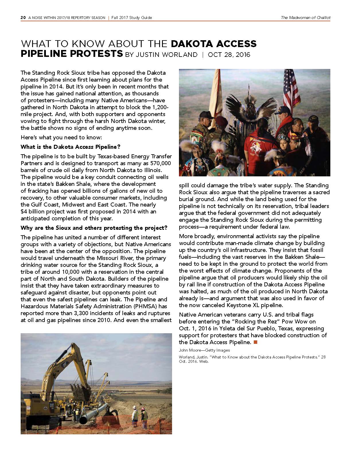 What to Know About the Dakota Access Pipeline Protests The Madwoman