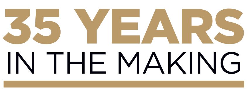 35 years in the making